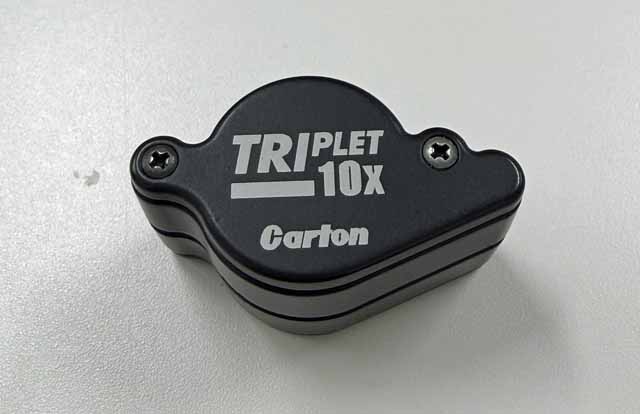 Carton宝石鑑定用ルーペカリナンプロ10倍