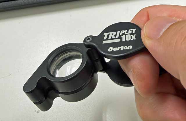 CARTON(カートン)カリナンプロルーペ10倍