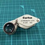 CartonR230 18倍ルーペ宝石鑑定用ルーペ